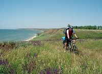 Велотуризм на крымском побережье Азовского моря